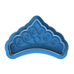 Princess Tiara Cookie Cutter and Stamp Embosser | Royal Crown Party Cookie