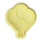 Balloon Trio Cookie Cutter & Embosser Set