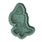 Birthday T-Rex Cookie Cutter & Embosser Set