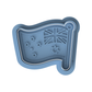 Australian Flag Cookie Cutter & Embosser Set