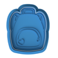 School Backpack Cookie Cutter and Embosser Stamp Set | Bag, Heart, Back to School