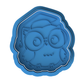 Cute Graduation Owl with Glasses Cookie Cutter and Embosser Stamp Set | Grad Cap