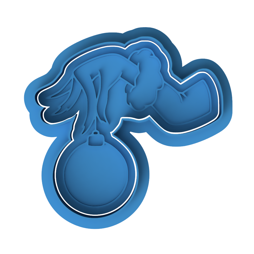 Grinch Hand Stealing Ornament Cookie Cutter and Embosser Set | Christmas, Holiday