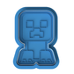 Minecraft Creeper Cookie Cutter and Embosser Stamp Set | Blocky Enemy, Gamer