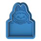 Labubu Nameplate Cookie Cutter & Embosser – Customizable Character Cookie Design