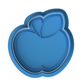 Apple with Leaves Cookie Cutter & Embosser Stamp (Teacher Gift & Back to School)