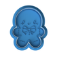 Kawaii Gingerbread Man Cookie Cutter and Embosser Stamp Cute Christmas Bowtie