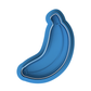 Banana Fruit Cookie Cutter and Embosser | Tropical Jungle Summer Party Baking
