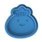 Smiling Dumpling Cookie Cutter & Embosser Stamp
