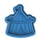 Circus Tent Cookie Cutter & Embosser Stamp