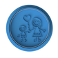 Mother & Son Cookie Cutter & Embosser Stamp