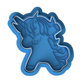 Dabbing Unicorn Cookie Cutter & Embosser Stamp