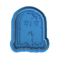 Zombie Hand Tombstone Cookie Cutter with Embosser – Halloween RIP Gravestone