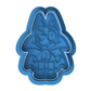 Bluey Halloween Cookie Cutter with Embosser