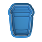 Coffee Cup Cookie Cutter with Embosser – Takeaway Latte Biscuit Stamp