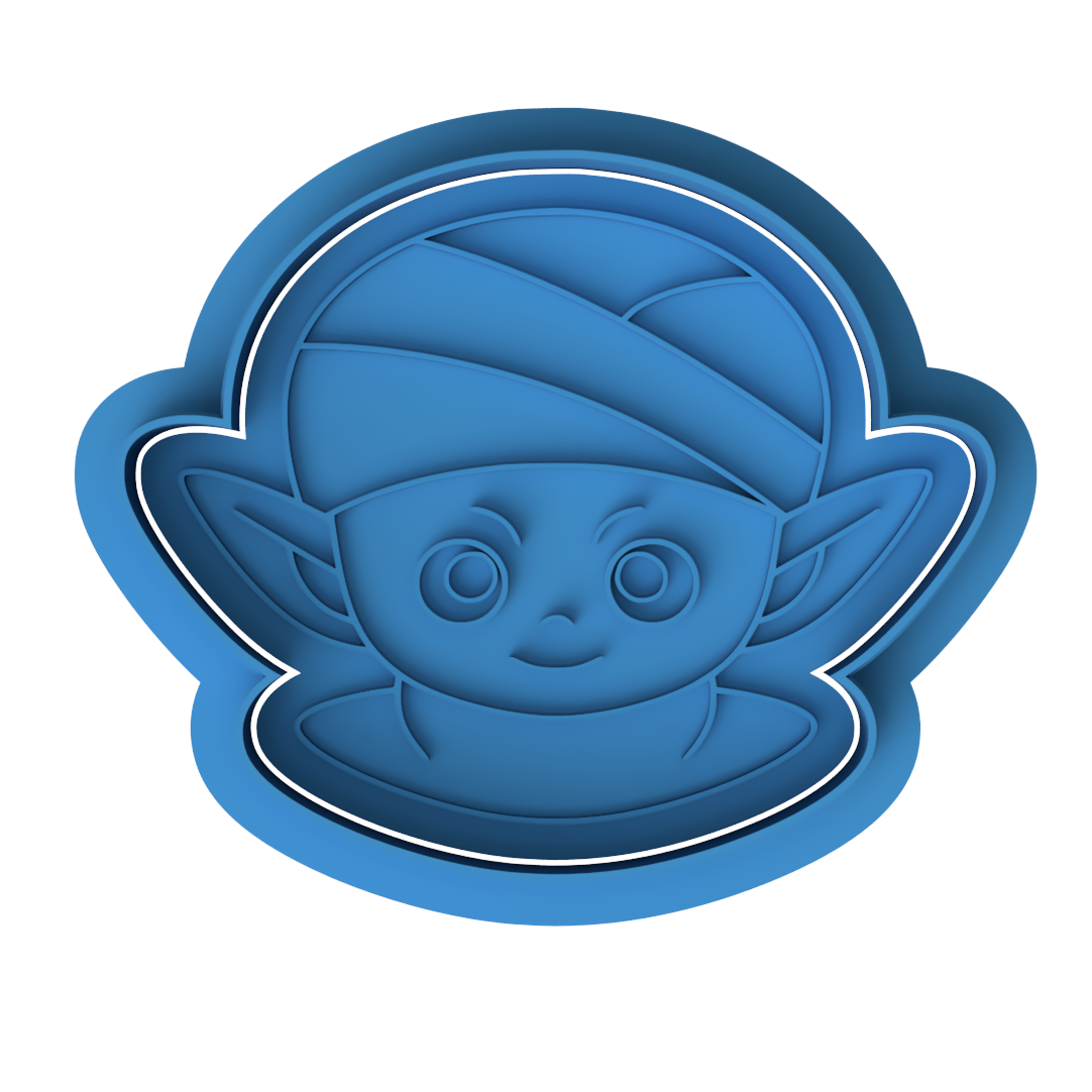 Namekian Style Anime Face Cookie Cutter and Embosser Set – Piccolo Character Baking Tool