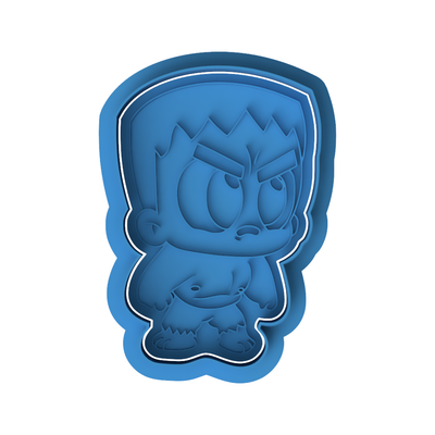 Cute Hulk Cookie Cutter and Embosser Stamp | Superhero, Avengers Party, Green Monster Treat