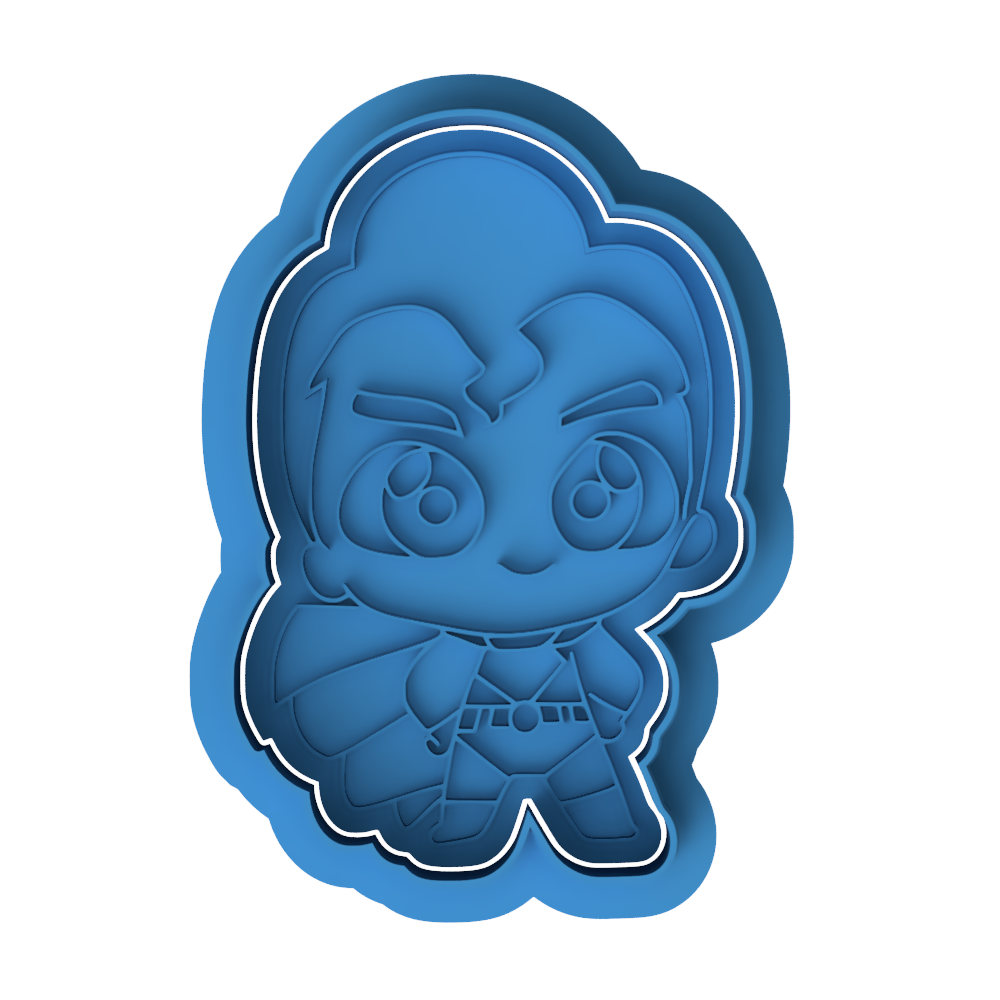 Cute Superman Cookie Cutter and Embosser Stamp | Superhero, Man of Steel, Kids Birthday Party