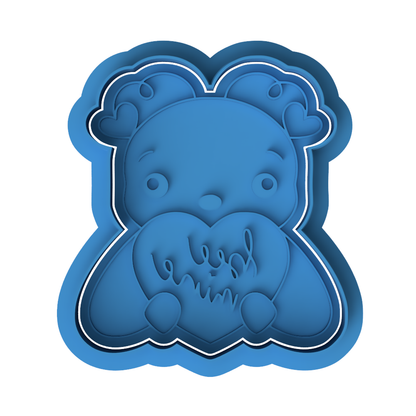 Bee Mine Cookie Cutter and Embosser Stamp | Valentine's Day, Cute Insect, Love Heart