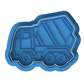 Concrete Mixer Truck Cookie Cutter and Embosser Stamp | Construction Vehicle, Builder Party