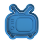 Retro Television TV Cookie Cutter and Embosser Stamp | Vintage 80s 90s Media, Nostalgia Party