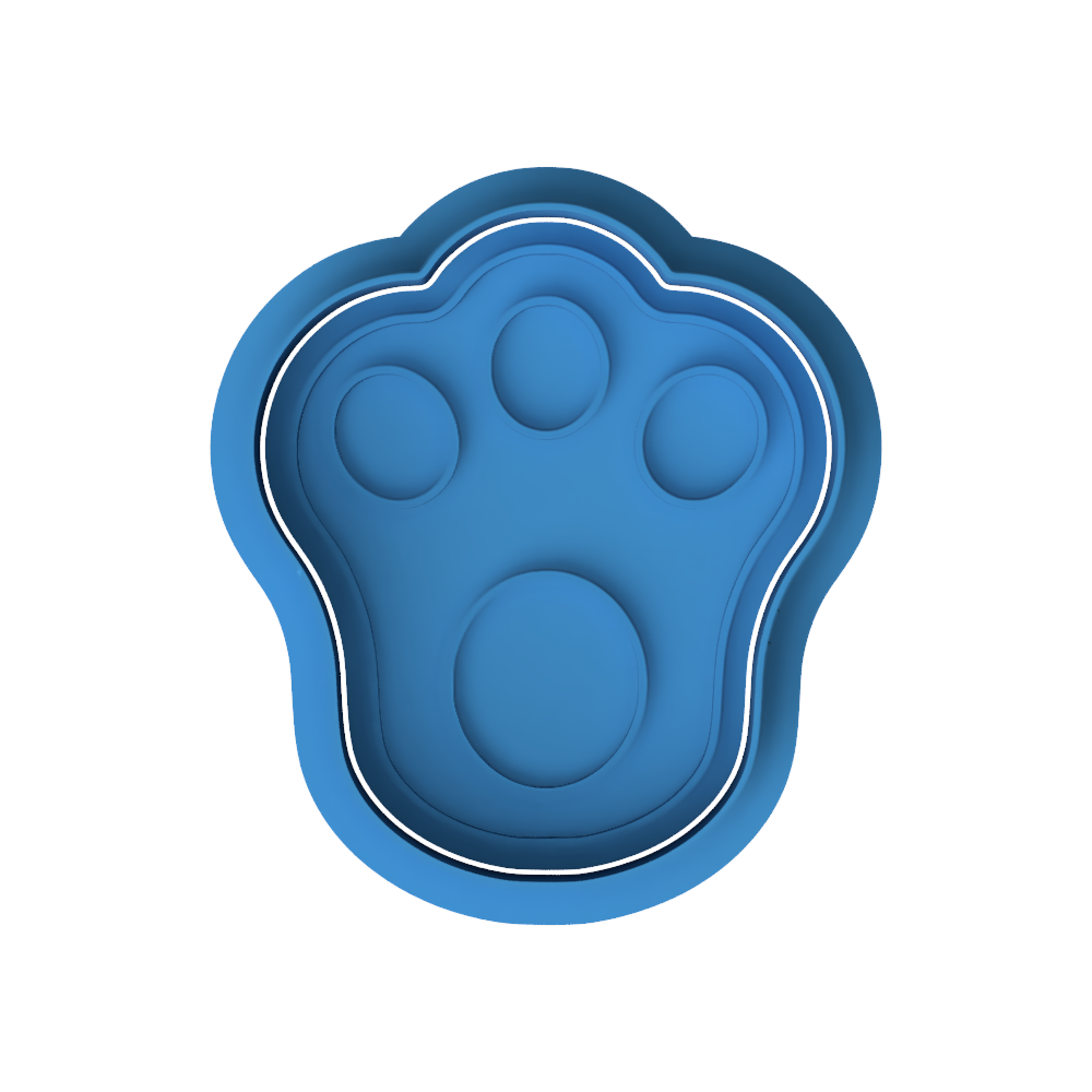 Easter Bunny Paw Cookie Cutter and Embosser Set – Easter Collection