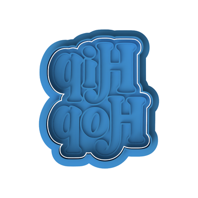 Retro Hip Hop Easter Cookie Cutter and Embosser Set – Easter Collection