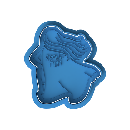 Super Mum Superhero Mother's Day Cookie Cutter and Embosser Set