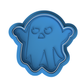 Angry Ghost Cookie Cutter & Embosser Halloween Biscuit Stamp