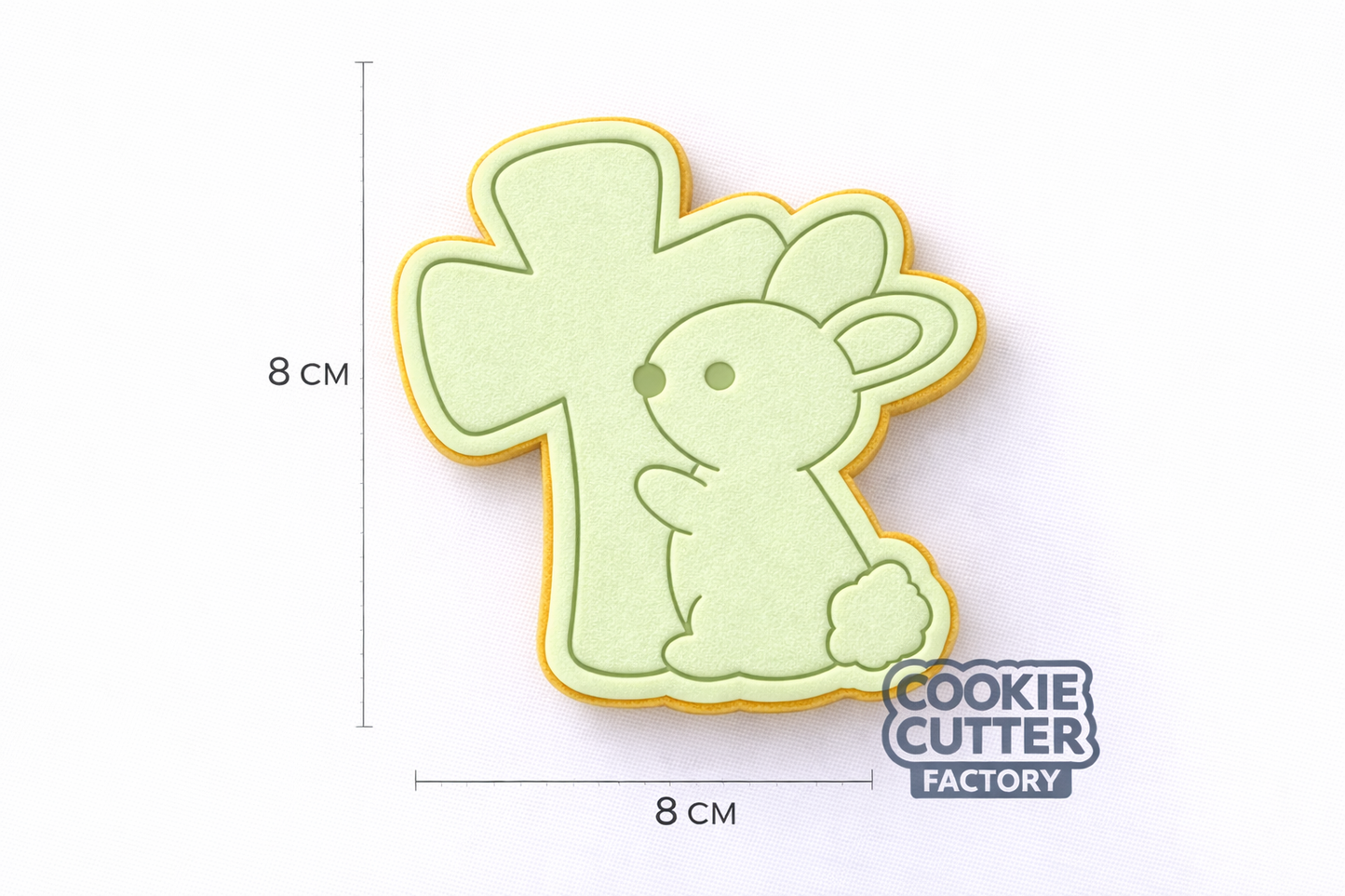 Easter Bunny and Cross Cookie Cutter and Embosser Set – Easter Collection
