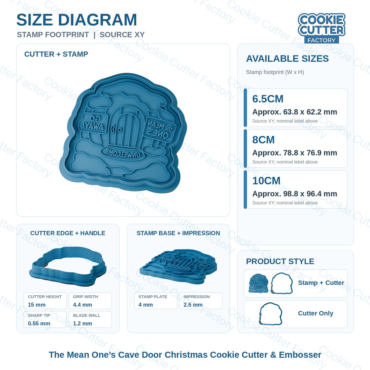 The Mean One’s Cave Door Christmas Cookie Cutter & Embosser | CCF_APPROVED_MEDIA_V1:3:e4b5d47fd0b0c8197b19d8064215b040388b83ea58e4982b2385654aa74527c5