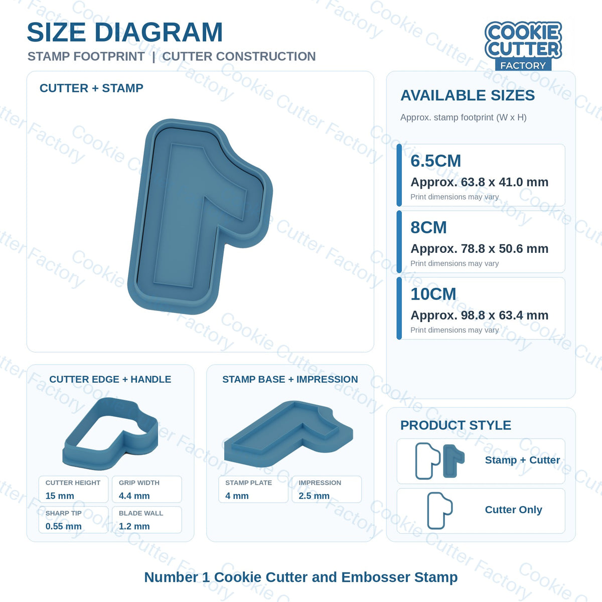Bold One 1 Cookie Cutter & Embosser Stamp – First Birthday Cookies | CCF_APPROVED_MEDIA_V1:3:ea0a3dd9d7147f2ba05adb0d41f1268013ecbef73ae1678d0c0557771fbacd4e