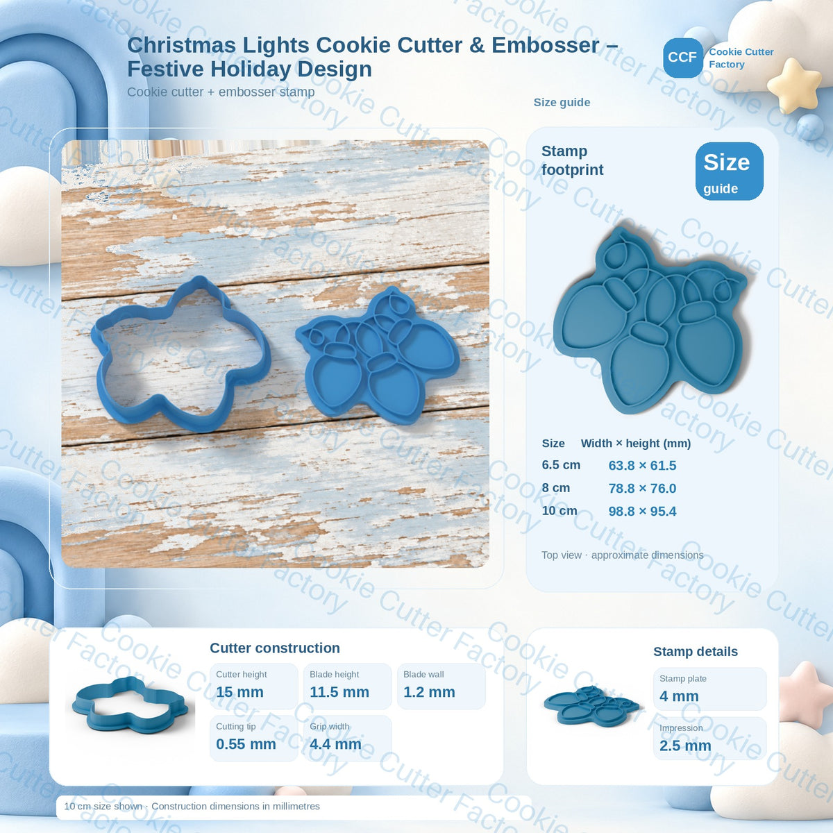 Christmas Lights Cookie Cutter & Embosser – Festive Holiday Design | CCF_APPROVED_MEDIA_V1:3:1b1d553cd51d4cacf87ee4af6e75915a569dabd11ea7e06a73751a90f4de090e