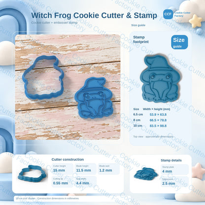 Witch Frog Cookie Cutter & Stamp | CCF_APPROVED_MEDIA_V1:3:2c6a82651ad7161eede114f3af0406c7aa936cfb45723f868a79cecf2a2f3def