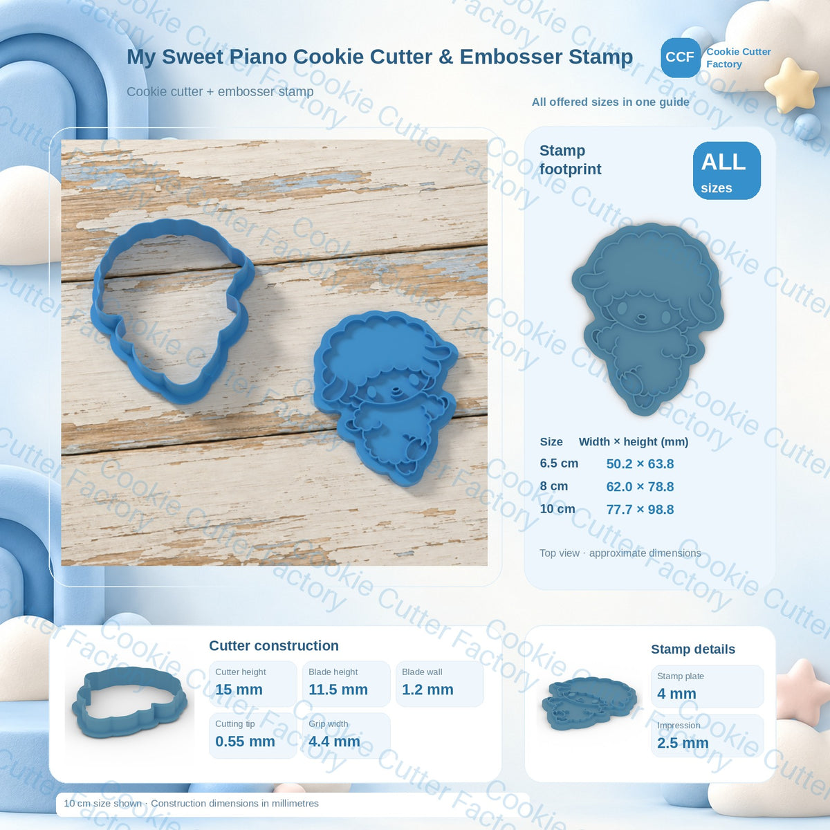 My Sweet Piano Cookie Cutter & Embosser Stamp | CCF_APPROVED_MEDIA_V1:3:3bcab5678a209ada408d697b3277c63e39844199d3770b1b777225c1410c0855