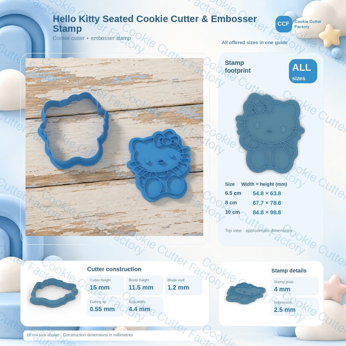Hello Kitty Seated Cookie Cutter & Embosser Stamp | CCF_APPROVED_MEDIA_V1:3:b7be7f55e757a2167ab63dc2b8897e2c5357eb3eef55d36e0bff4dd2798c0e3e