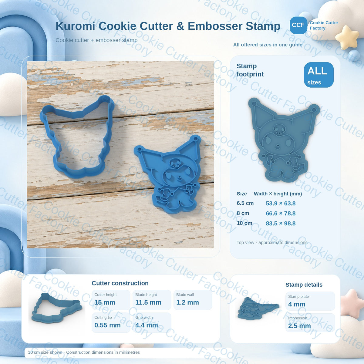 Kuromi Cookie Cutter & Embosser Stamp | CCF_APPROVED_MEDIA_V1:3:4ebee90bd45c331105b33a96304c00071e615c4befb448446b6074887e43328b
