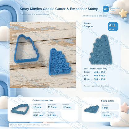 Scary Movies Cookie Cutter & Embosser Stamp | CCF_APPROVED_MEDIA_V1:3:d7ebea6e3d0629036ee1666ab075f18f3f2baeb7e1be6286157e826595484431