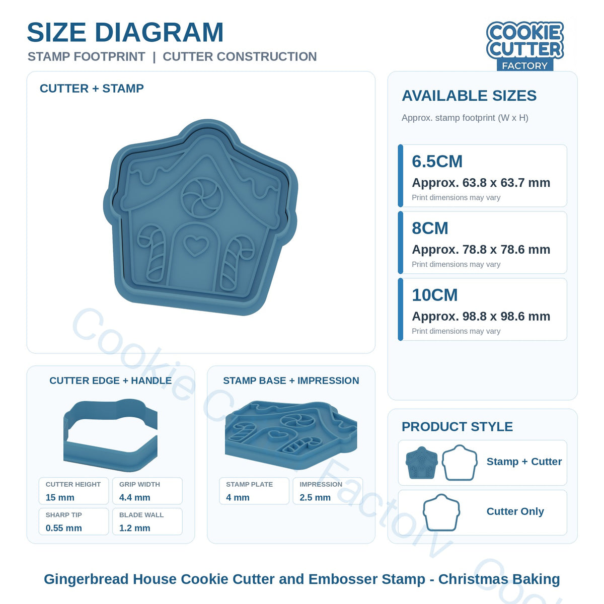 Gingerbread House Cookie Cutter and Embosser Stamp - Christmas Baking | CCF_APPROVED_MEDIA_V1:3:80b677a836ab46968e311b3fbdb83d78d8b740949cdf55469e6f90e1bf5828d8