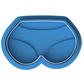 Bikini Bottoms Cookie Cutter & Embosser – Summer Swimwear Biscuit Stamp
