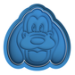 Pluto Dog Face Cookie Cutter and Embosser Stamp Set | Classic Cartoon, Mickey's Friend