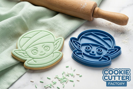 Namekian Style Anime Face Cookie Cutter and Embosser Set – Piccolo Character Baking Tool