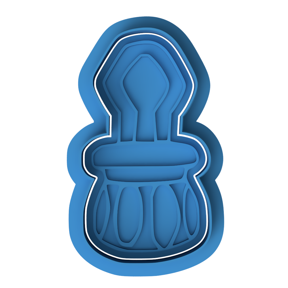 Screwdriver Cookie Cutter & Embosser – Father’s Day Tools Biscuit Stamp