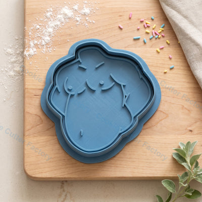 Dad Bod Cookie Cutter and Stamp Embosser Father's Day