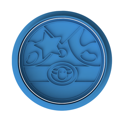 Toy Story Woody Inspired Cookie Cutter and Embosser | Andy's Room Wallpaper Sheriff Badge