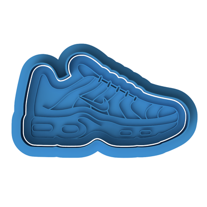 Iconic 90s Trainer Sneaker Cookie Cutter & Embosser Stamp