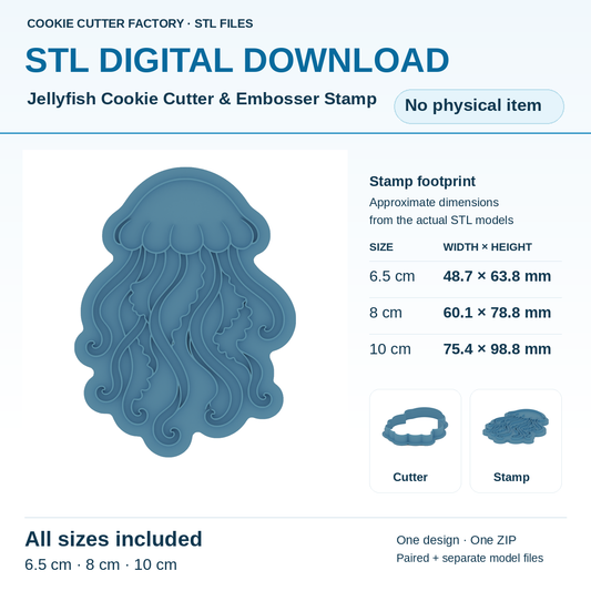 Jellyfish Cookie Cutter & Embosser Stamp — All Sizes STL ZIP Download | CCF_APPROVED_MEDIA_V1:1:08d6684c3682d9b0199e67f3c78277f5fba1f91218464146ce55116c5b0299eb