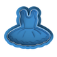 Ballet Dress Cookie Cutter and Stamp Embosser | Tutu Cookie Cutter