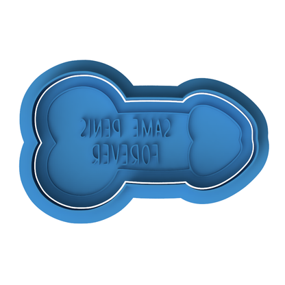Same Penis Forever Funny Penis Cookie Cutter Set – Bachelorette & Adult Party Baking Tool