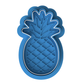 Pineapple Fruit Cookie Cutter and Embosser Set | Tropical Luau Summer Party Baking